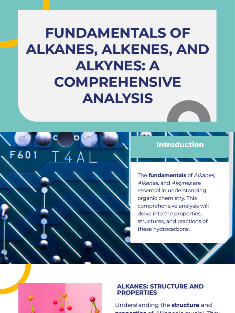 Alkanes, Alkenes, and Alkynes Overview | PDF | Alkene | Alkane