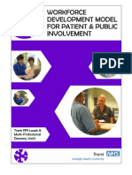 Workforce Development Model For Patient & Public Involvement