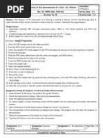 SGS Sample Submission Form | PDF