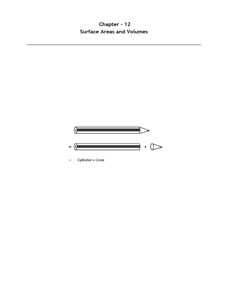 Surface Area and Volume Concepts | PDF | Sphere | Volume