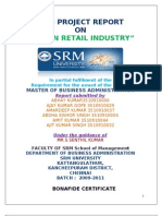 "CRM in Retail Industry": Mini Project Report ON