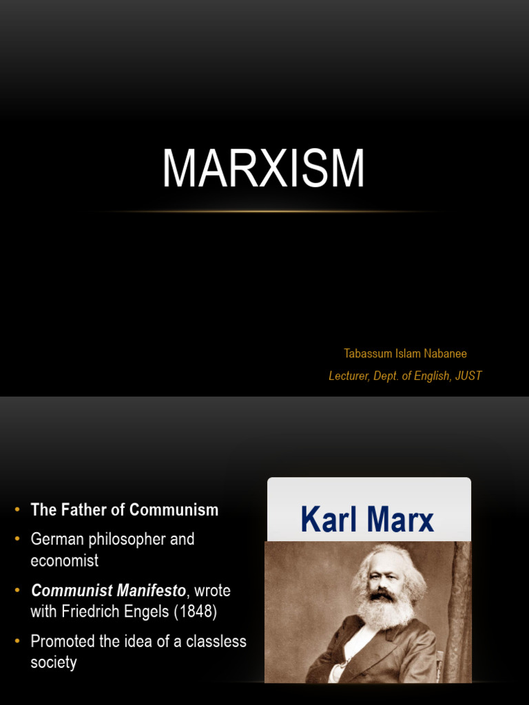 Understanding Marxism: Key Concepts | PDF