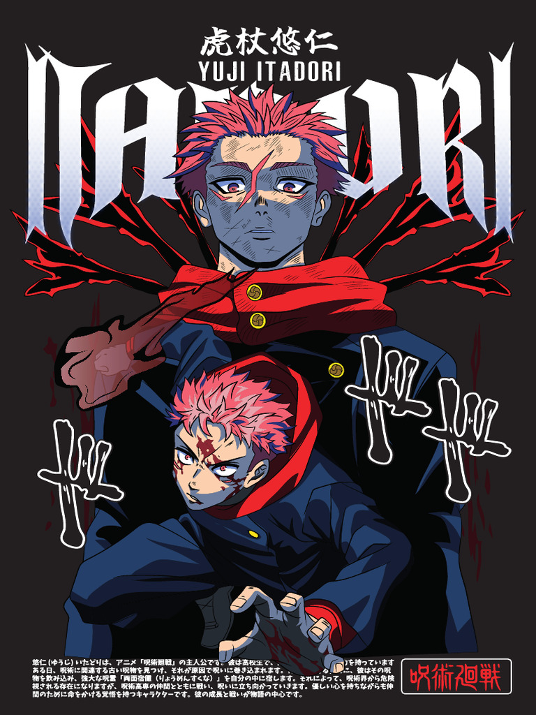 Yuji Itadori DTF | PDF