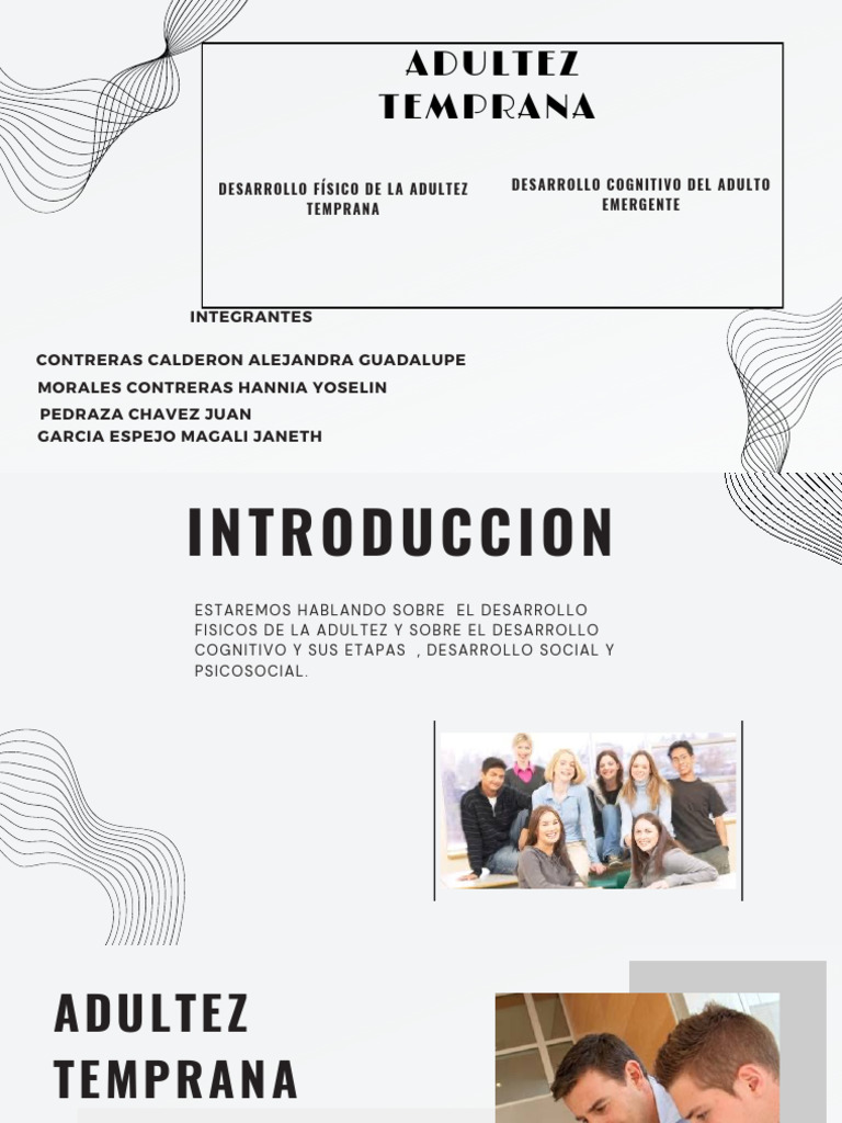 Desarrollo Cognitivo y Físico en Adultez | PDF | Adultos | Ciencias del ...