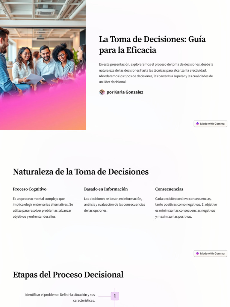 La Toma de Decisiones Guia para La Eficacia | PDF | Toma de decisiones ...