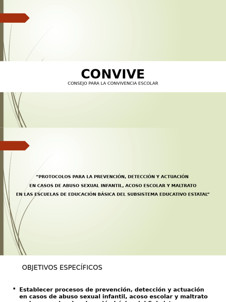 Protocolo de Prevención Escolar | PDF | Abuso infantil | Abuso Sexual ...