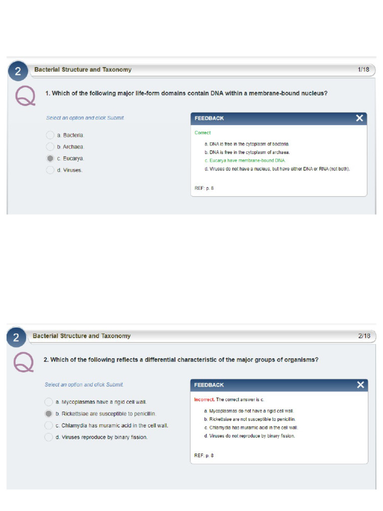 Test 1 Evolve Questions | PDF