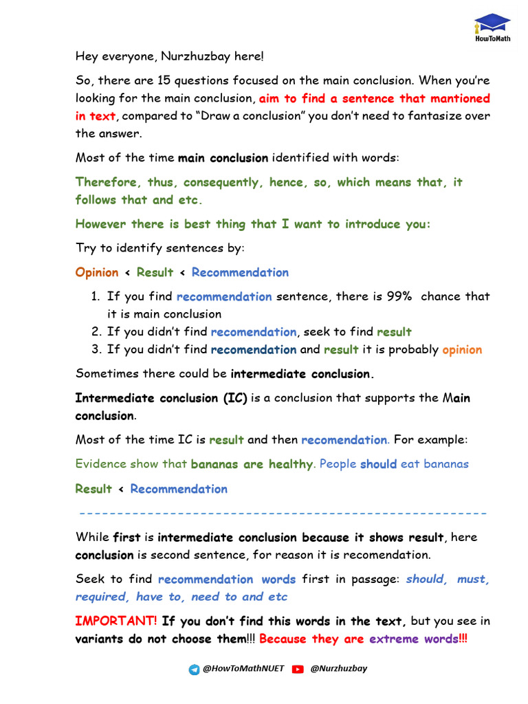 Main Conclusion (Only Questions) | PDF | Recycling | Waste