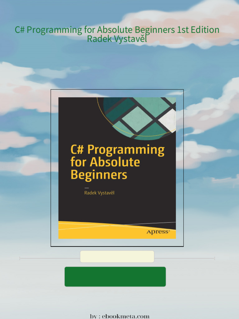 [Ebooks PDF] download C# Programming for Absolute Beginners 1st Edition ...
