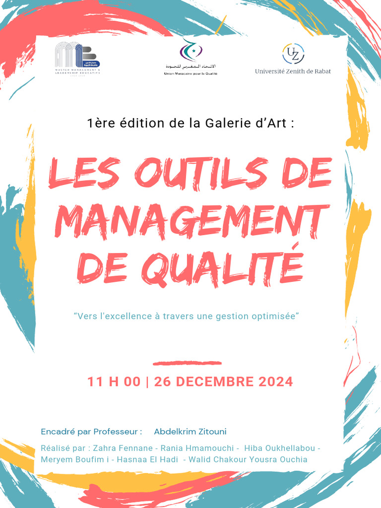 Outils de Management de la Qualité | PDF | Six Sigma | Management de la ...
