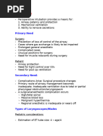 Adult Intubation and Extubation Checklist | PDF