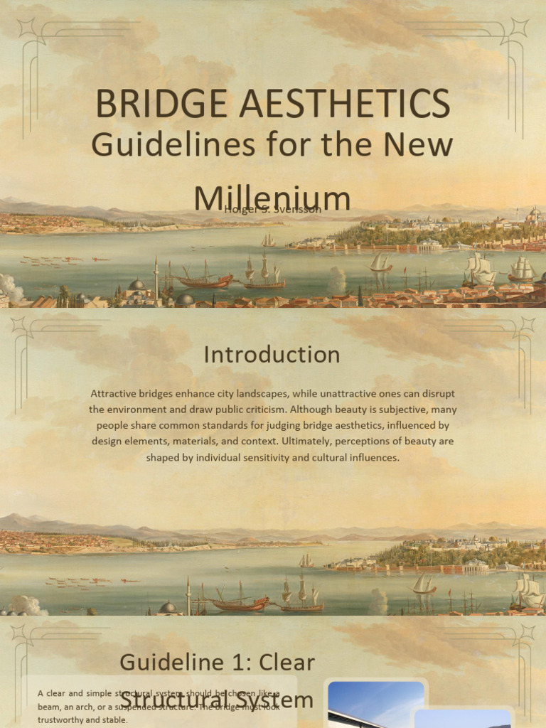 Bridge Aesthetics Guidelines for Design | PDF | Bridge | Beam (Structure)