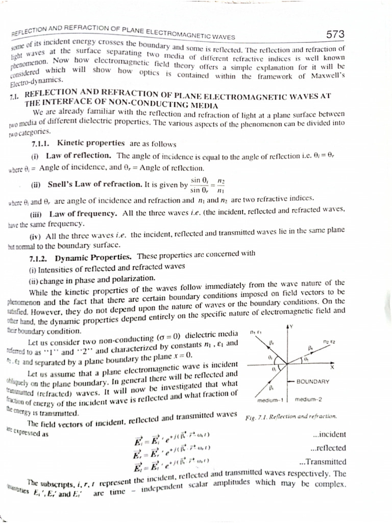 EMFT Unit 3rd Notes | PDF