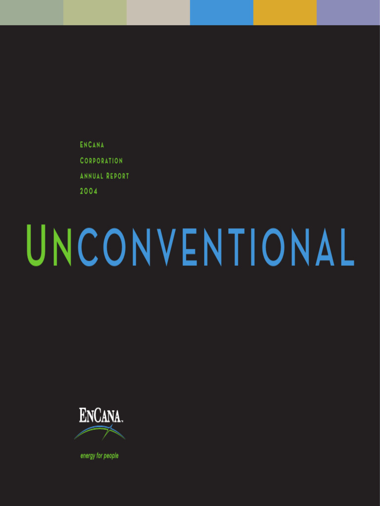 EnCana 2004 Annual Report Overview | PDF | Barrel (Unit) | Petroleum