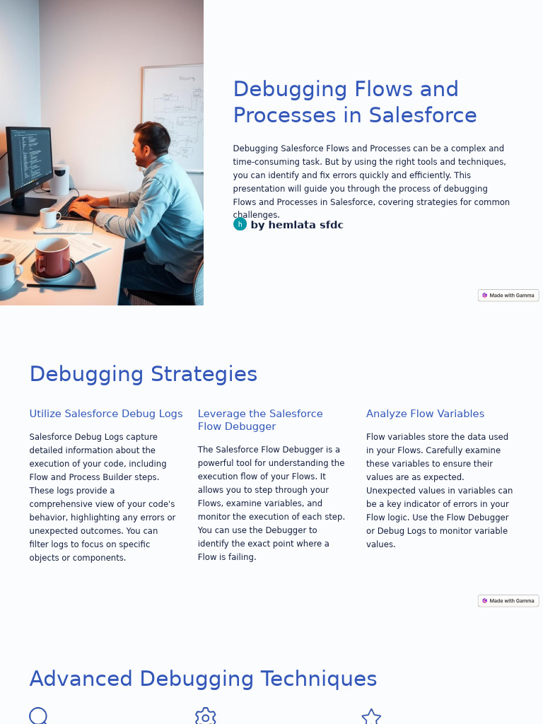Debugging Flows and Processes in Salesforce | PDF | Debugging ...