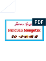 Panduan Mengetik 10 Jari