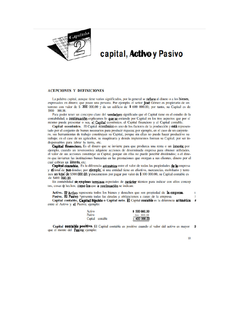 Fundamentos de Contabilidad Yaresumido Primer Curso de Contabilidad | PDF