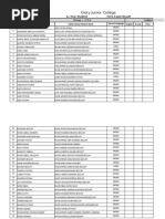 Student Names List by Grade | PDF