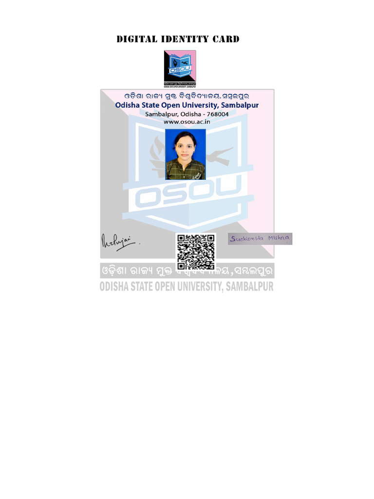 Identity Card Maod2212333 | PDF