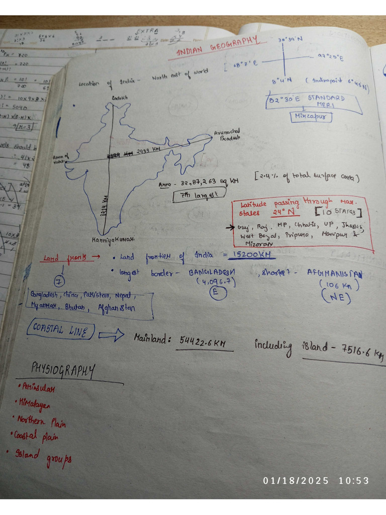 Indian Geography Pdf