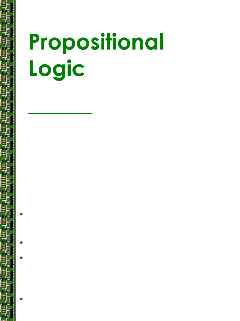 Propositional Logic Basics and Truth Tables | PDF | Logic | Mathematics