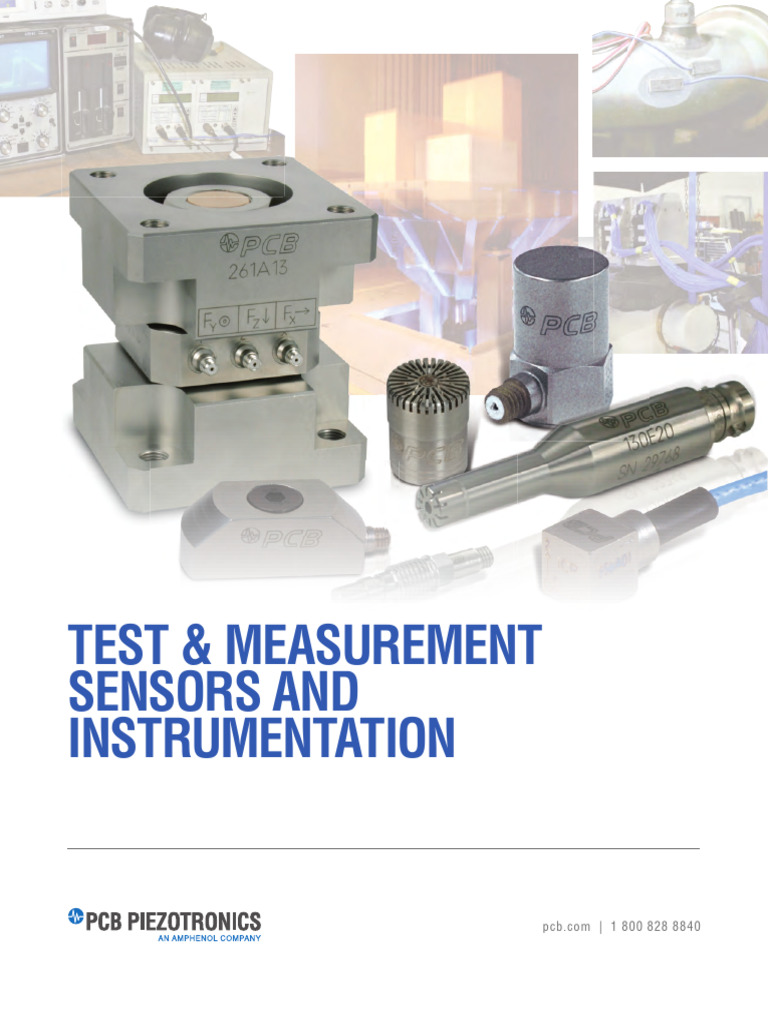 Testand Measurement Catalog | PDF | Accelerometer | Printed Circuit Board
