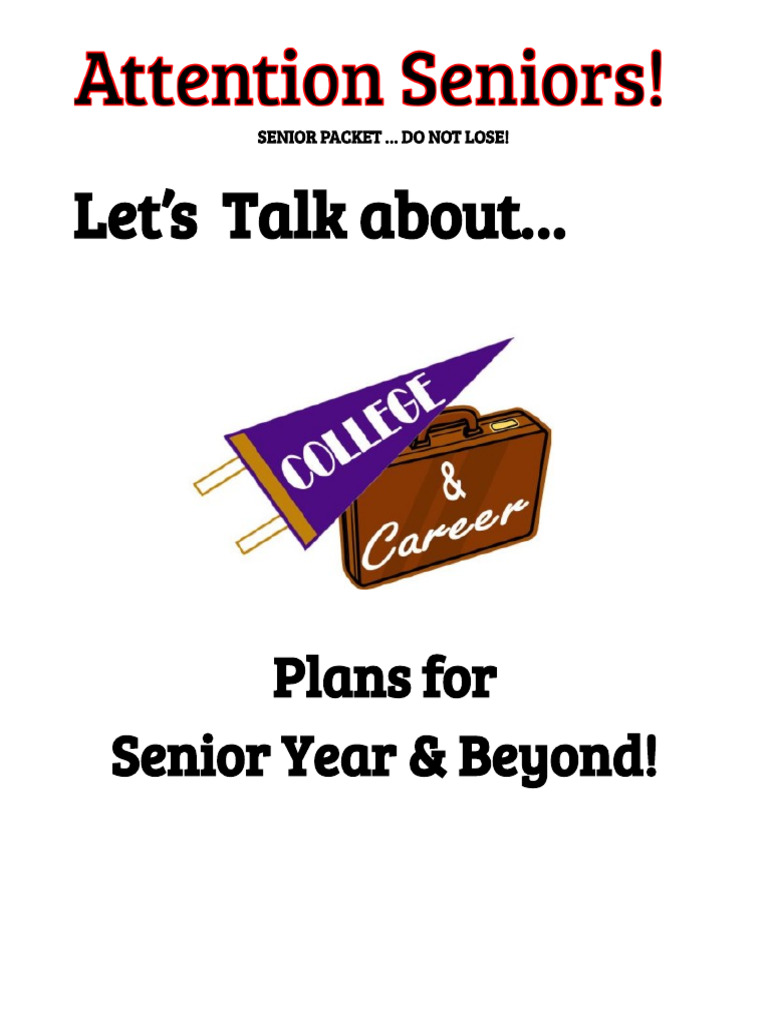 Senior Packet | PDF | Sat