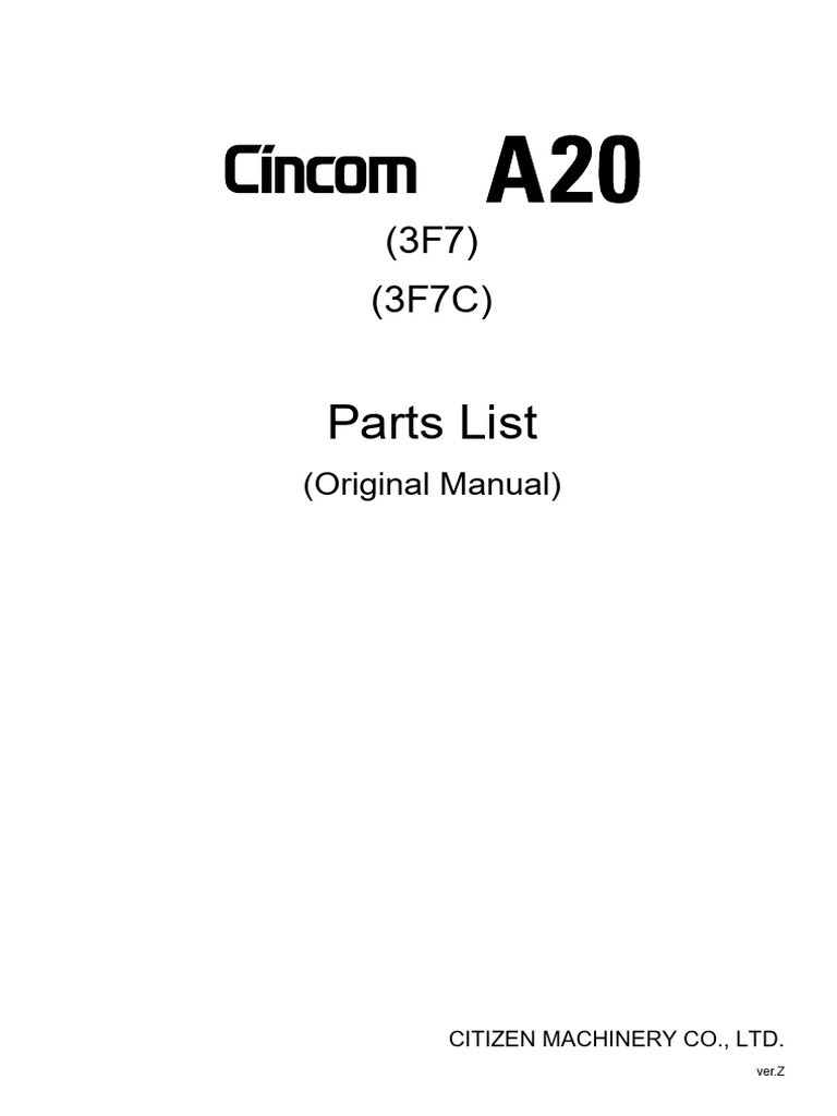 3) Parts - List Rolex Engineers | PDF