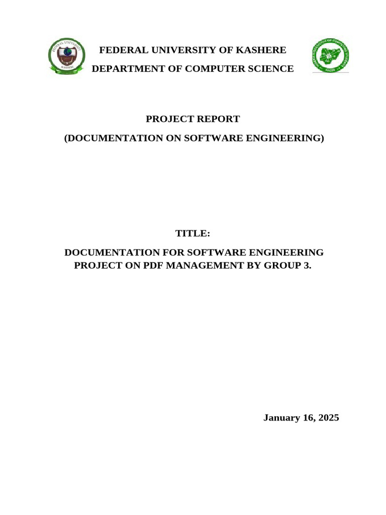 PDF Management System Report | PDF | World Wide Web | Internet & Web