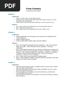 Crow Country - Summaries & Quotes