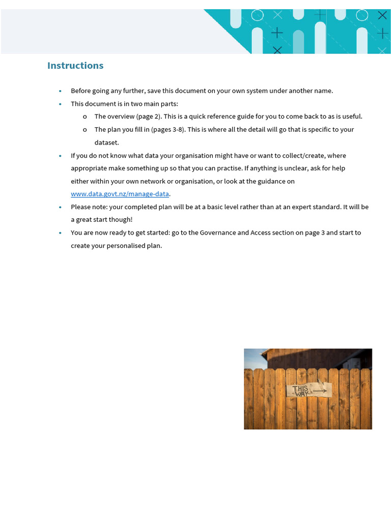 Data Management Plan Template | PDF | Metadata | Data