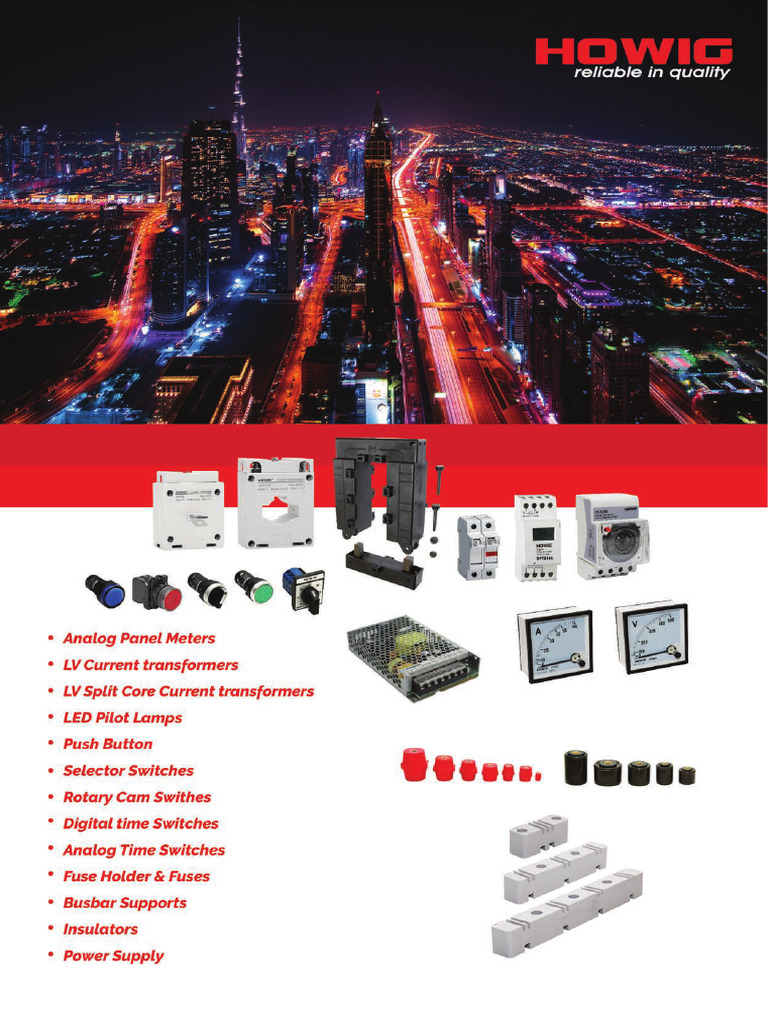 Katalog CT HOWIG dan Aksesoris Panel | PDF