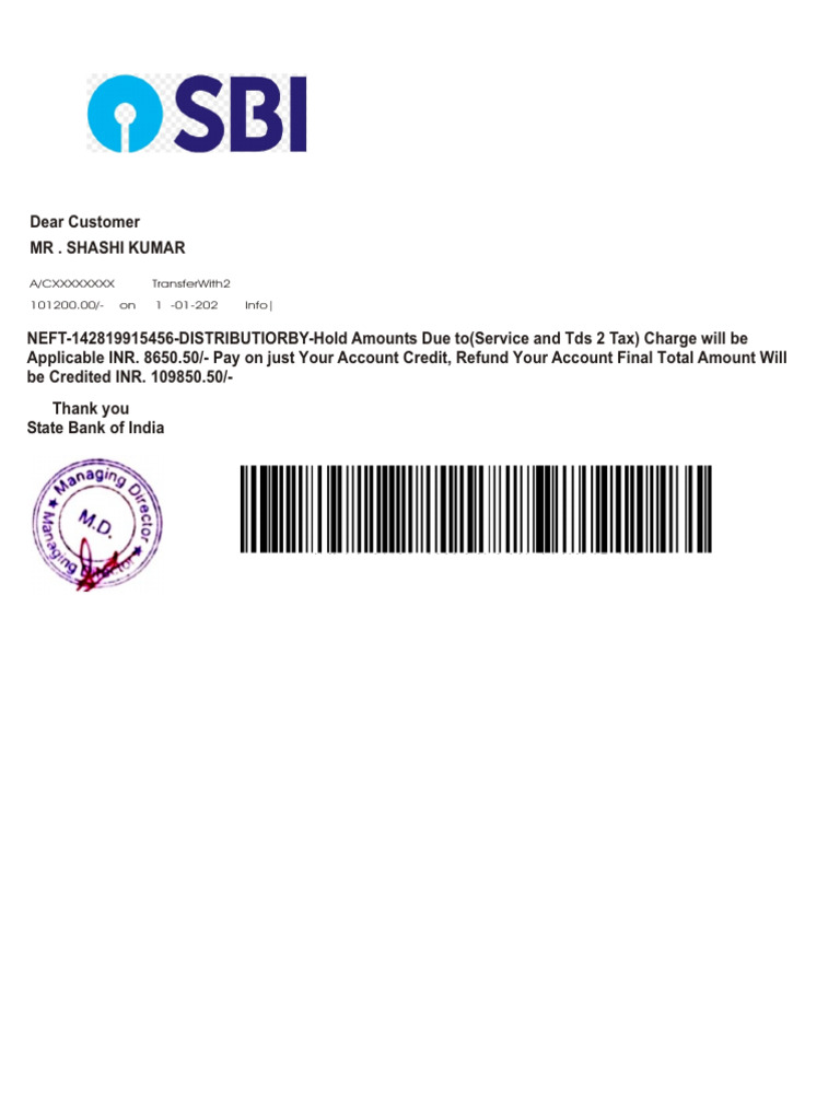 Shashi Kumar TDS Paper Verification.. | PDF