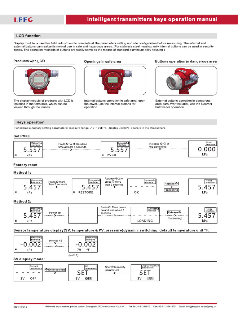 Manual of LCD Keys-New | PDF