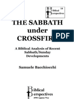 The Sabbath Under Crossfire a Biblical Analysis of Recent Sabbath Sun Day Developments