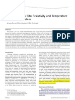 A Low-Cost, In Situ Resistivity and Temperature 2011