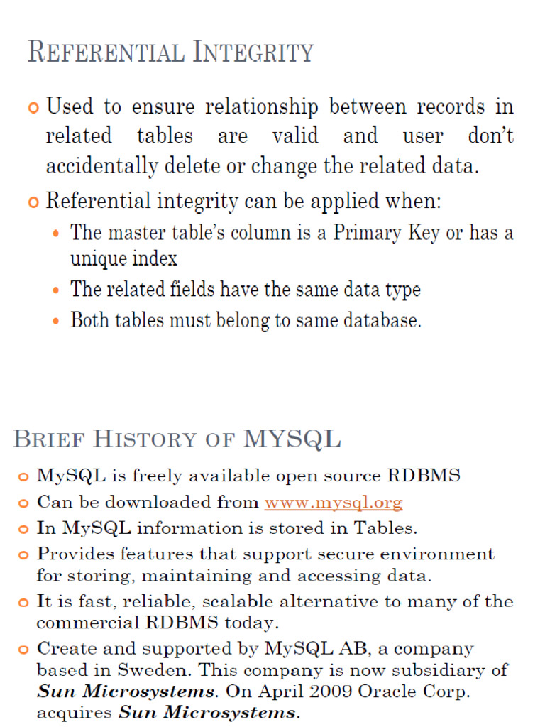 Ref Int DDLDML Elements | PDF