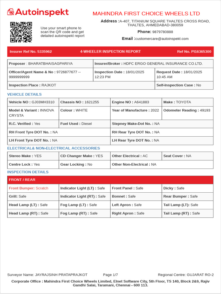 PI16365300 | PDF | Rear Wheel Drive Vehicles | Motor Vehicle