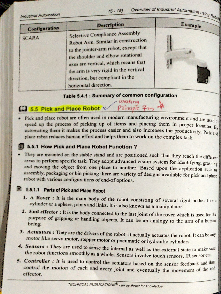 Pick and Place Robot IA | PDF