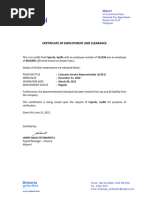 COE Template | PDF