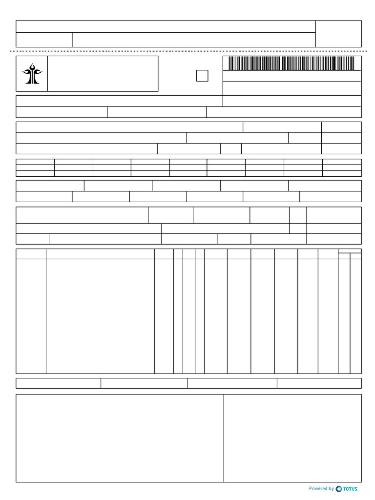 Modelo de Nota Fiscal Eletrônica | PDF | Recibo | Documentos empresariais