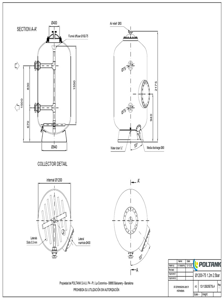Collector Detail and Dimensions Guide | PDF