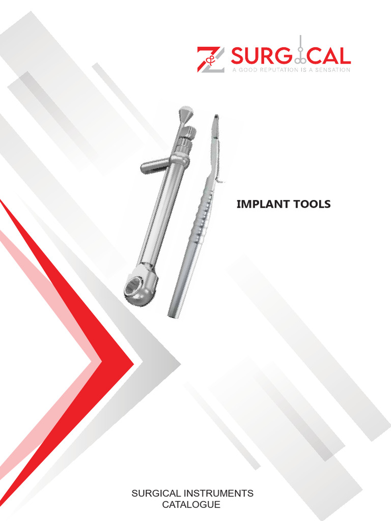 Dental Implant Tools Catalogue | PDF | Convex Set