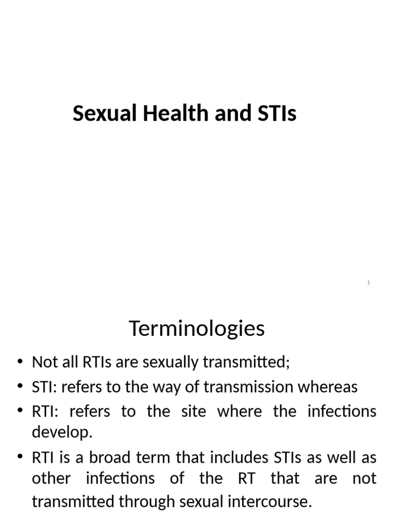 Understanding STIs: Prevention & Management | PDF | Sexually ...