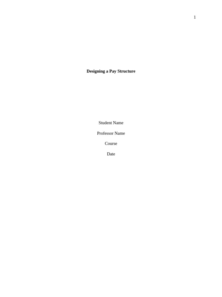 Benefits Manager Job Description & Pay Structure | PDF | Coefficient Of ...
