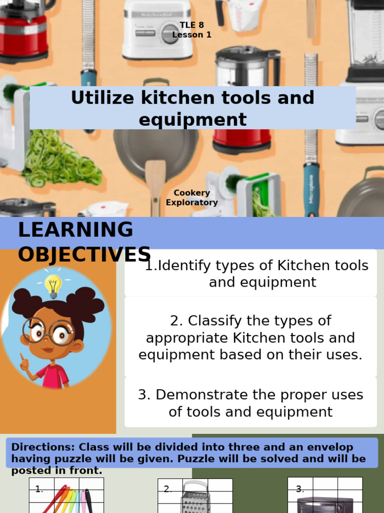 Essential Kitchen Tools and Equipment Guide | PDF | Pasta | Grilling