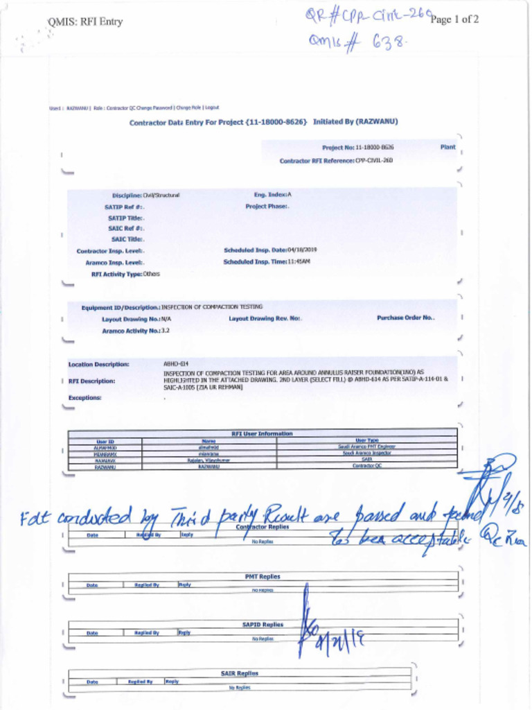QR#CPP Civil 269 - Qmis#638 | PDF