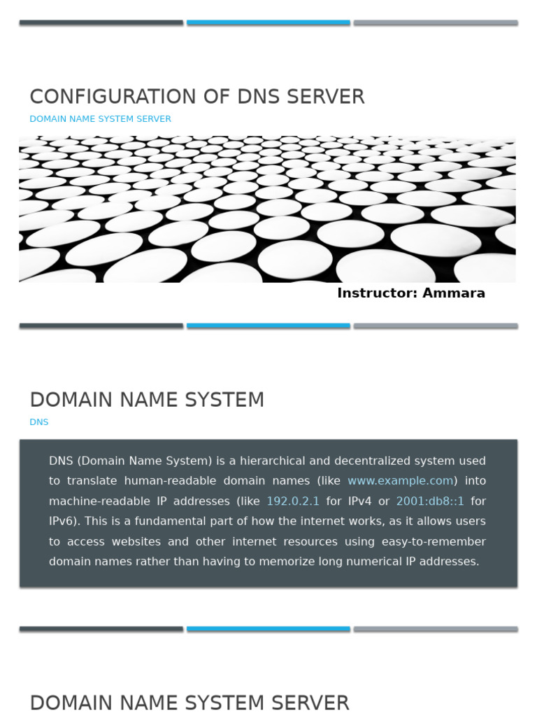 DNS Server Configuration Guide | PDF | Domain Name System | I Pv6