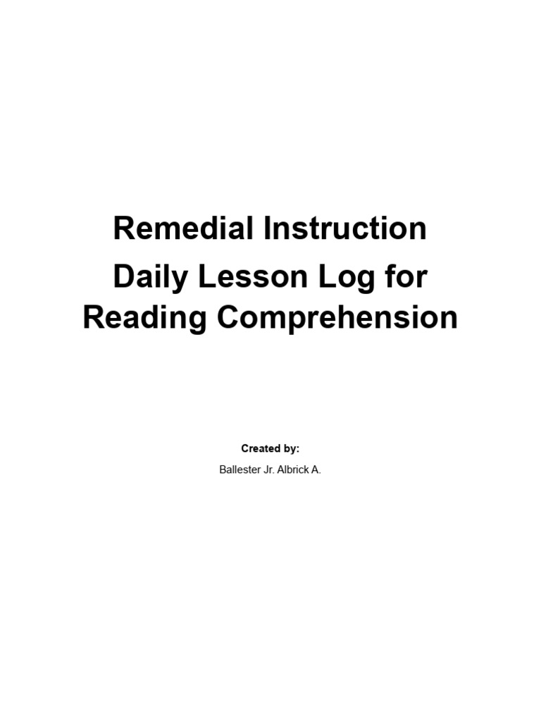 Ri reading comprehension pdf reading comprehension learning