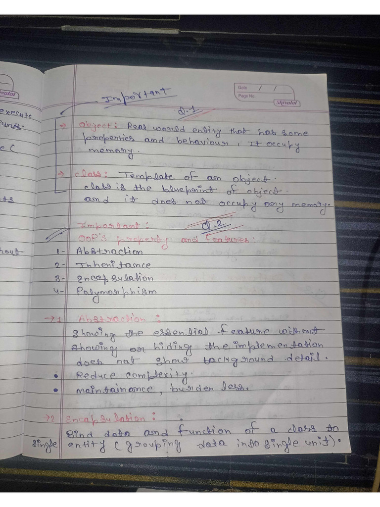 Object Oriented Programming (OOP) Using C++ | PDF